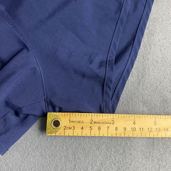 New Balance Athletic Running Shorts Womens S Navy Blue 3" Inseam Elastic Waist - Picture 8 of 9